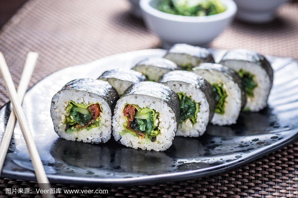 怎样的米饭比例适合素食寿司