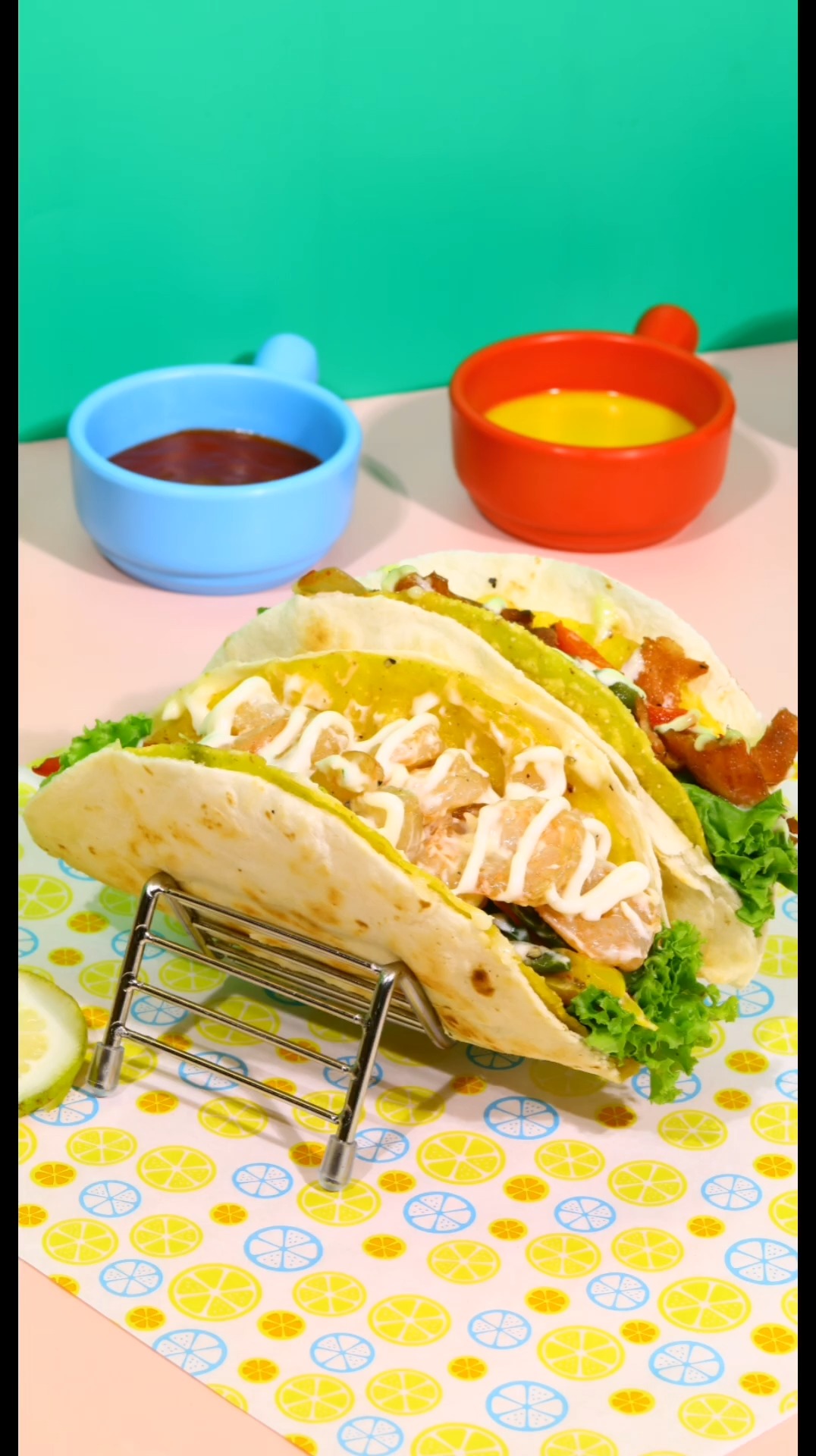 墨西哥玉米饼在素食餐厅中的表现